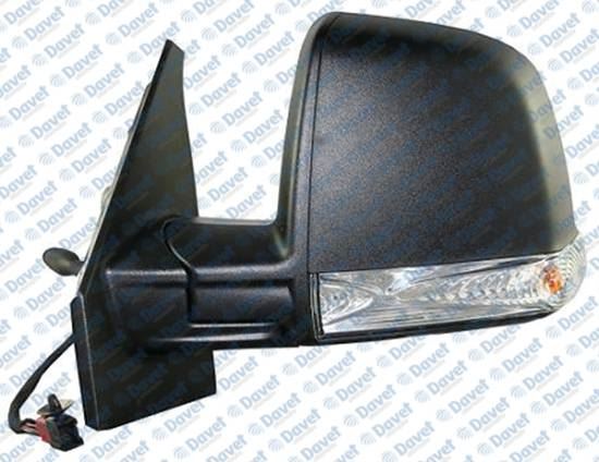 ART M001.1379 Dis Dikiz Aynasi Mekanik Sinyalli Tek Cam Sol Fiat-Opel Doblo 10->